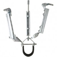 钢结构立柱托臂抗震支架 纵向消防防震支吊架